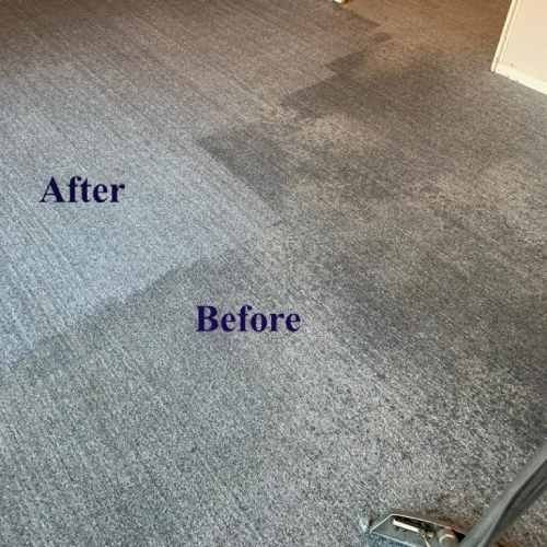 Stain Removal Before and After